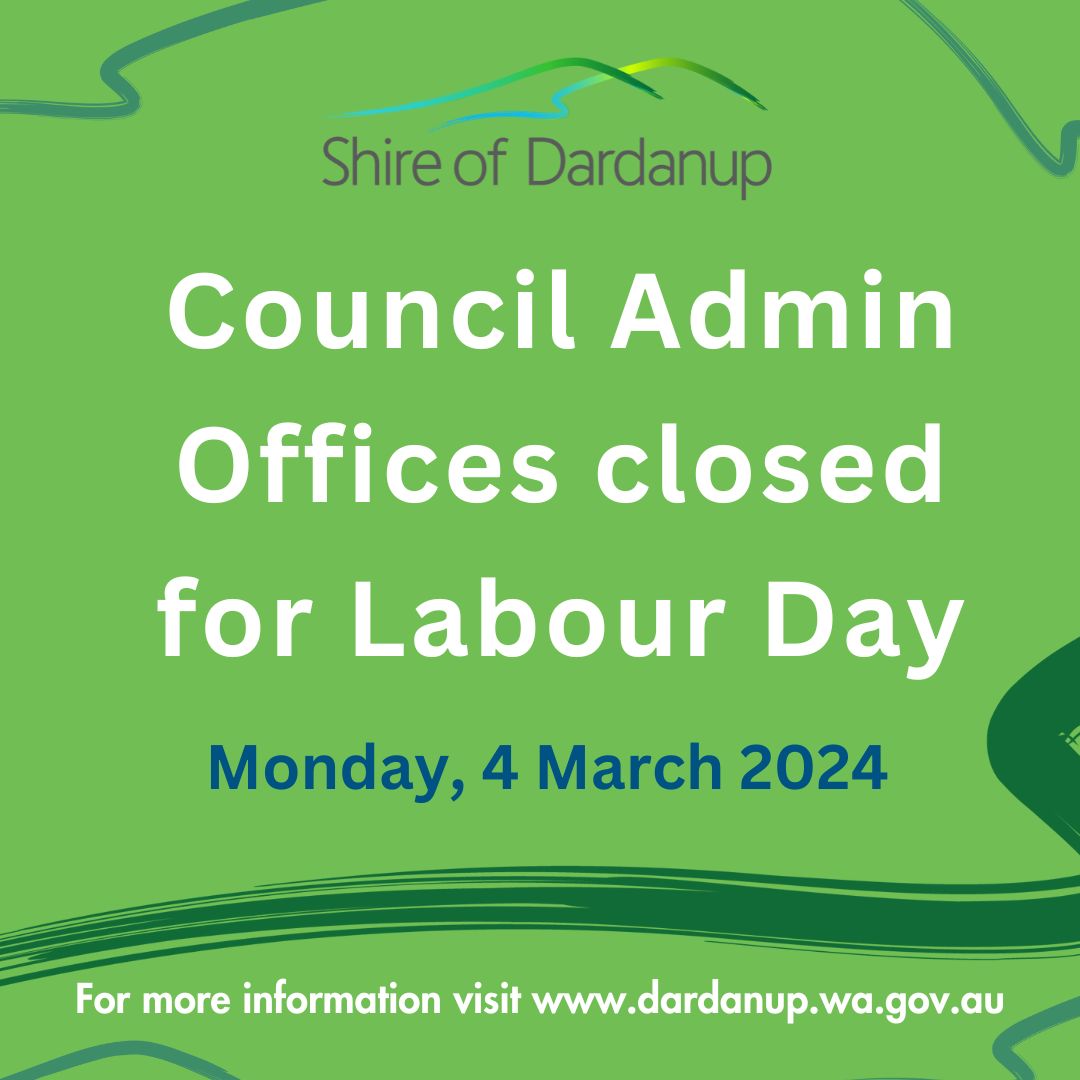 Council Offices closed for Labour Day