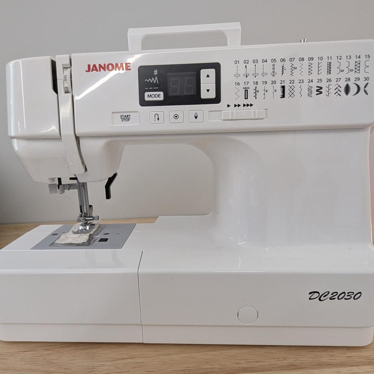 Digital sewing machine