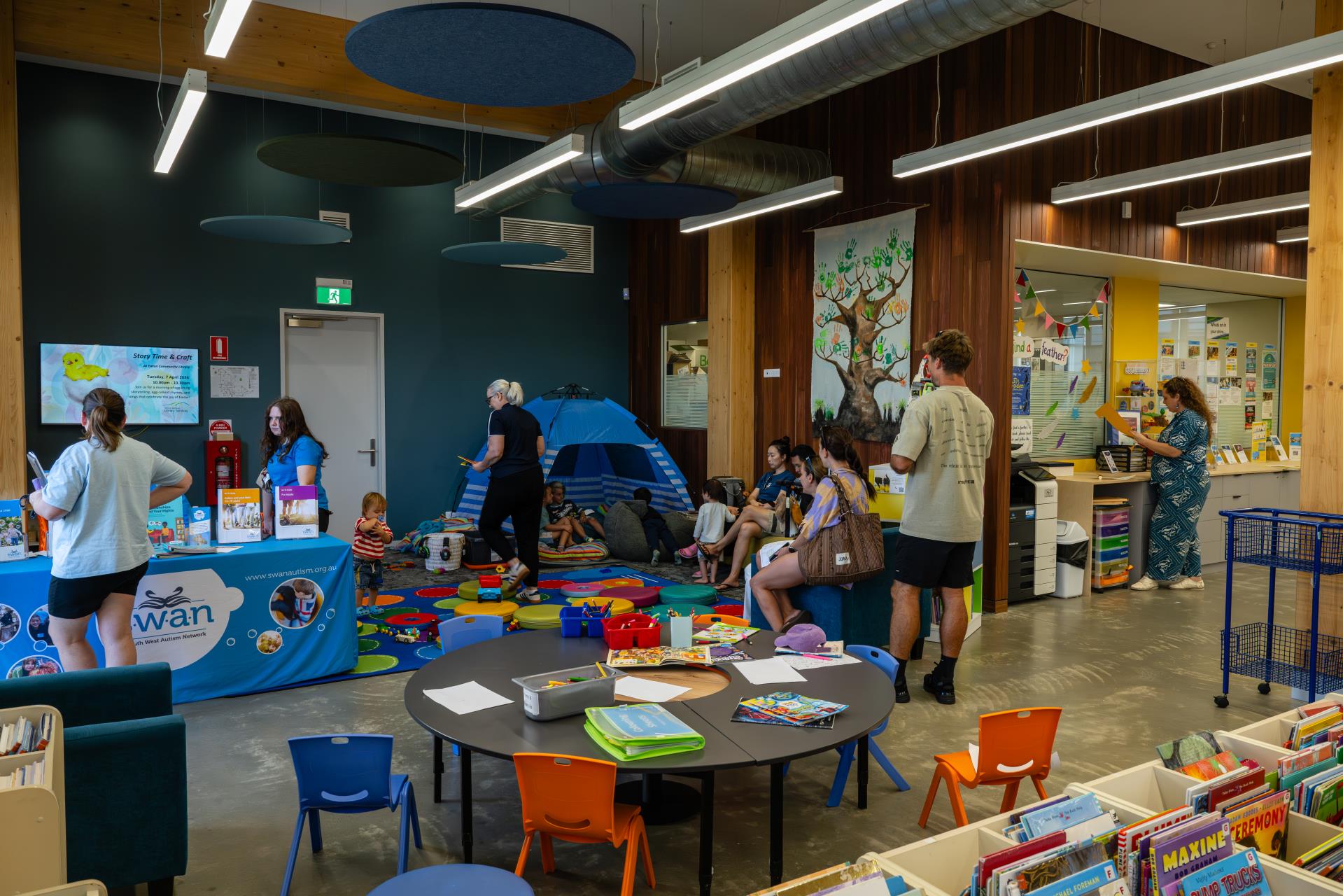 School holidays at Eaton Community Library!