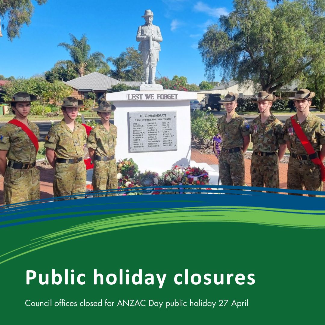 ANZAC Day public holiday information