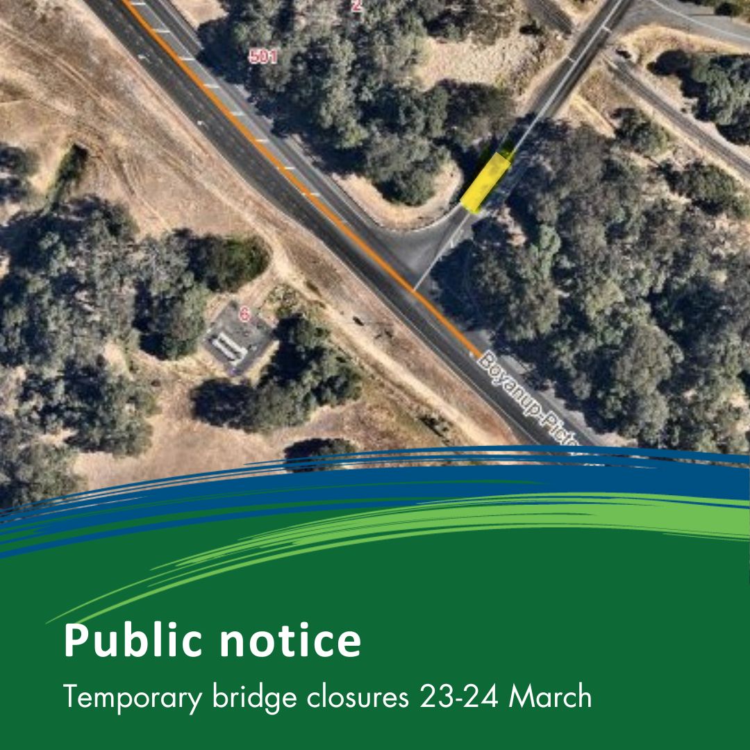 Temporary bridge closures for maintenance works