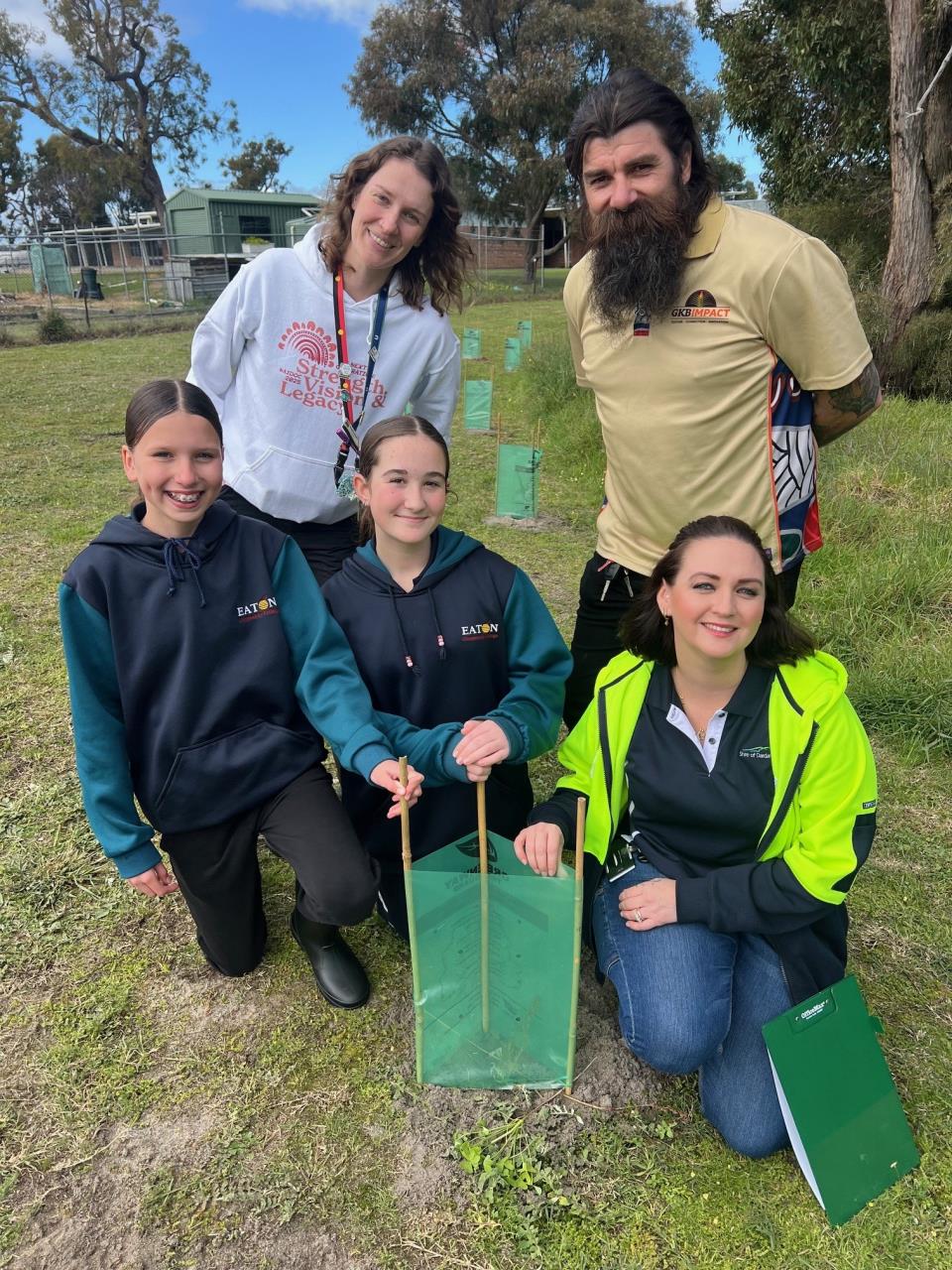Planting the future: Students help restore ECC wetlands