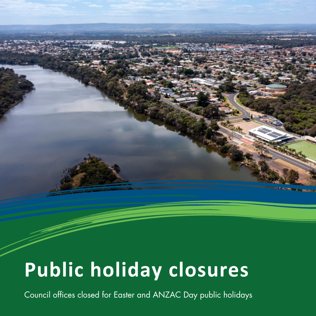 Council offices closed for Easter and ANZAC Day public holidays