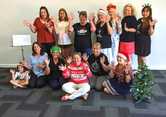 Festive choir promotes inclusivity