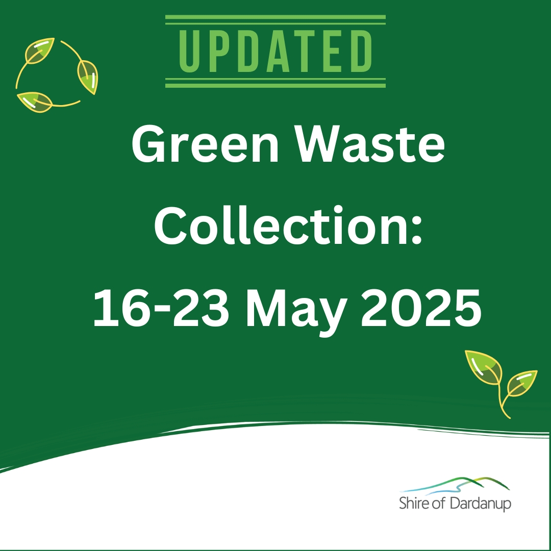 Green Waste Collection now 16-23 May