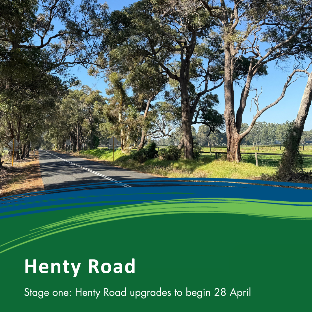 Stage one: Henty Road shoulder sealing and linemarking upgrades