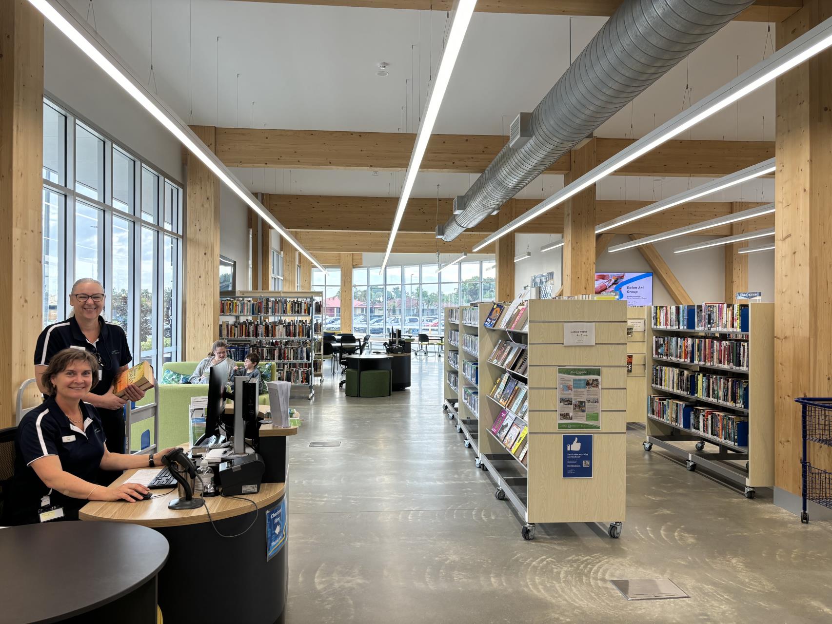 The Eaton Community Library welcomes 167 new members!