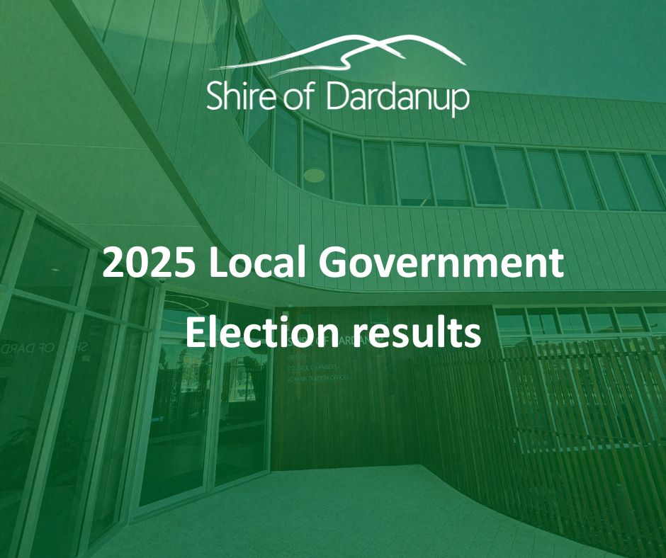 Shire of Dardanup 2025 Local Government Election results