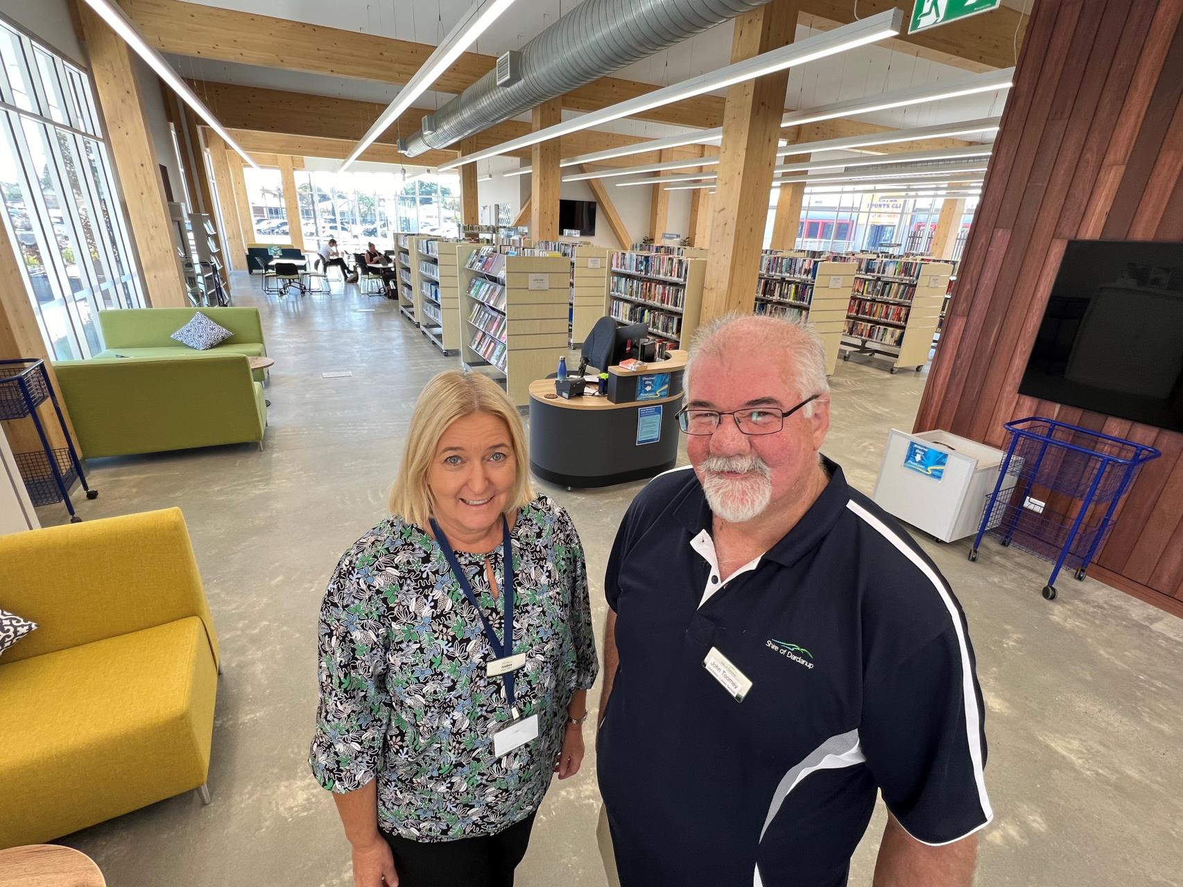 Library opens its doors today at new location