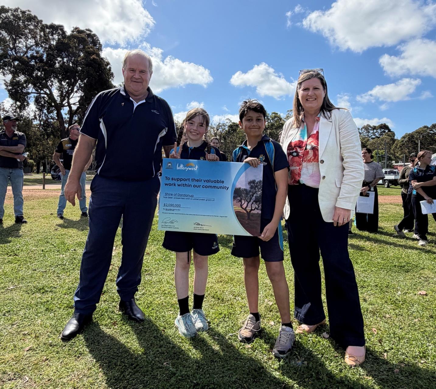 Lotterywest $2.09 million boost in Burekup's future
