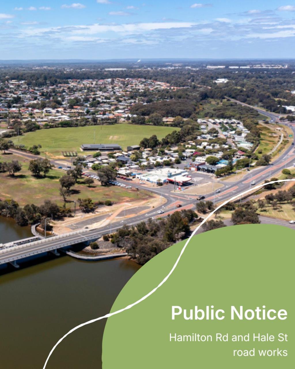 Road improvements for Hamilton Road and Hale Street