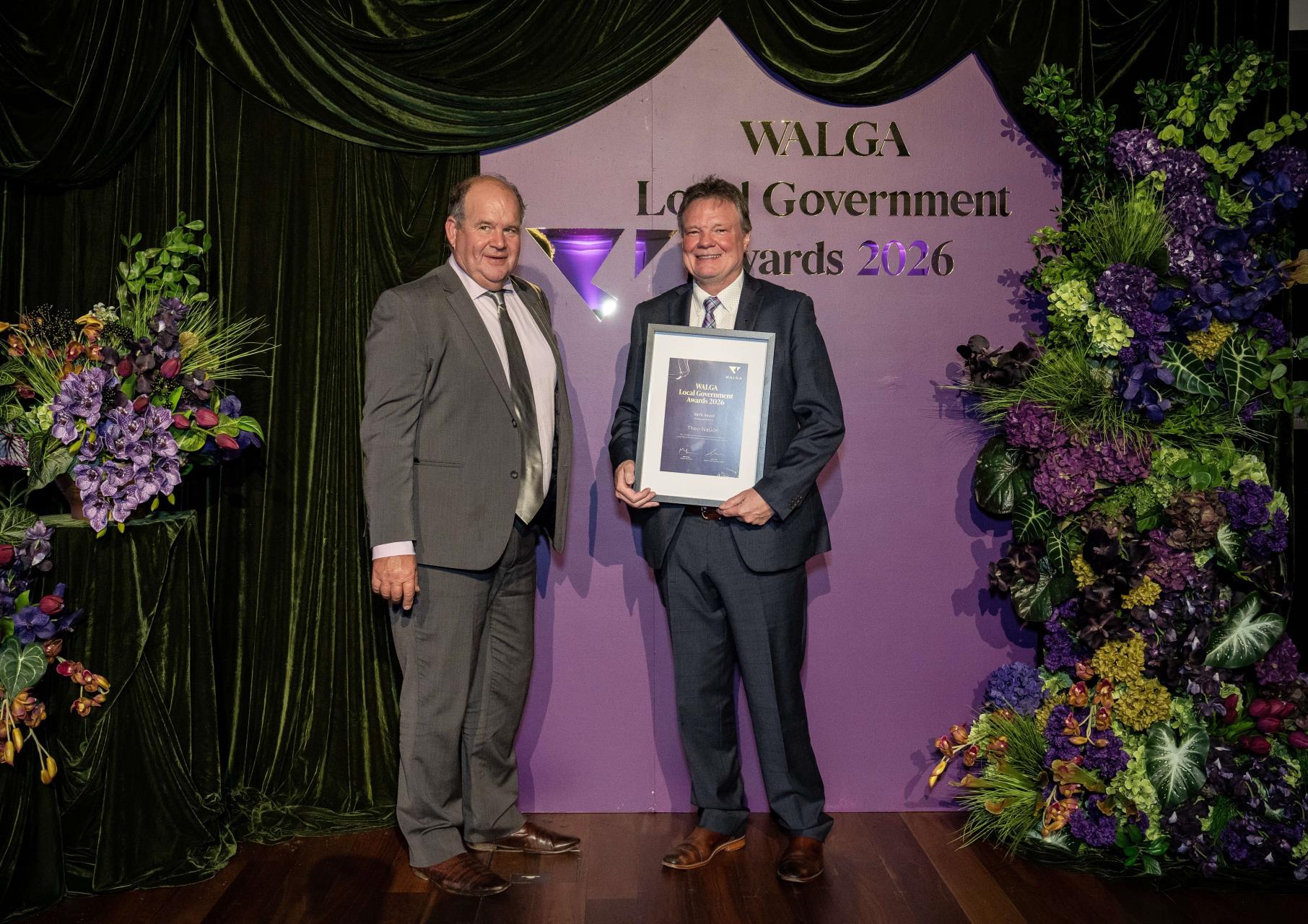 Shire infrastructure director honoured with WALGA award