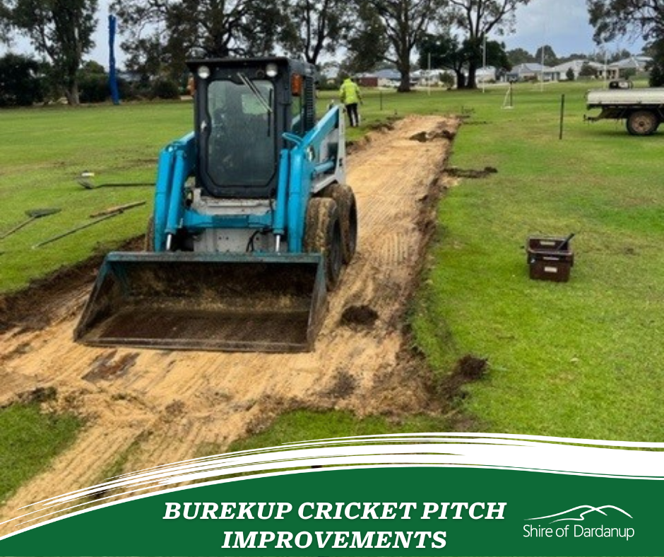 Cricket in Burekup receives a boost