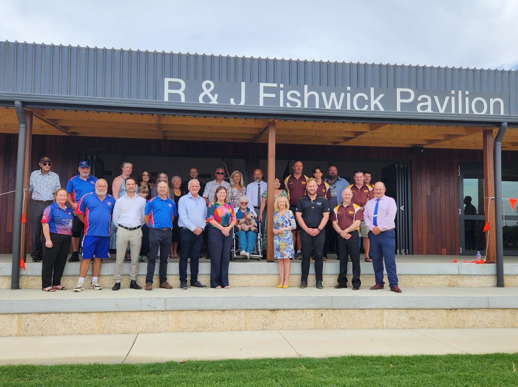 New R & J Fishwick Pavilion a boost for local sporting clubs