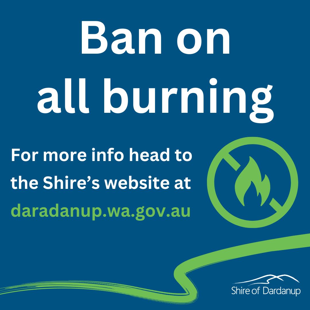Movement Ban and Total Fire Ban today