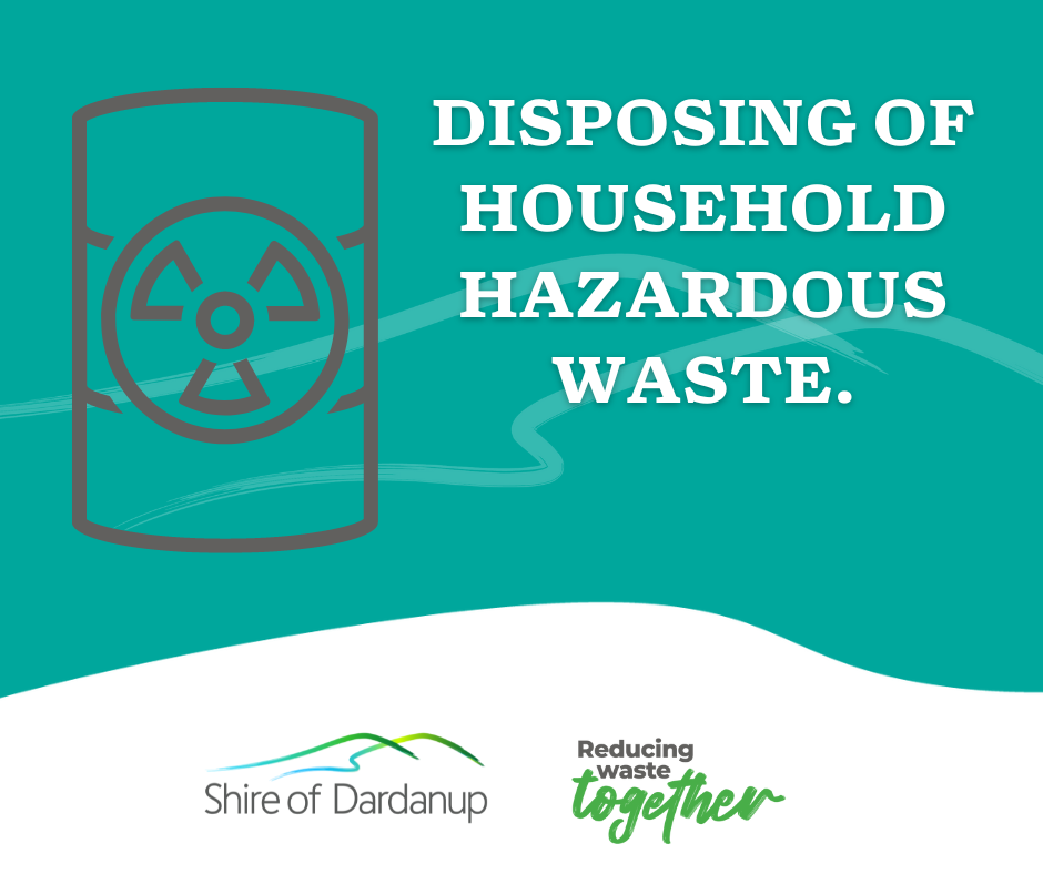 Changes to disposal of Household Hazardous Waste